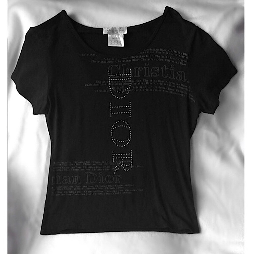 Dior bling t shirt